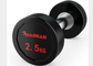 Club Gym Equipment Parts Rubber Steel Material Gym Fitness Dumbbells